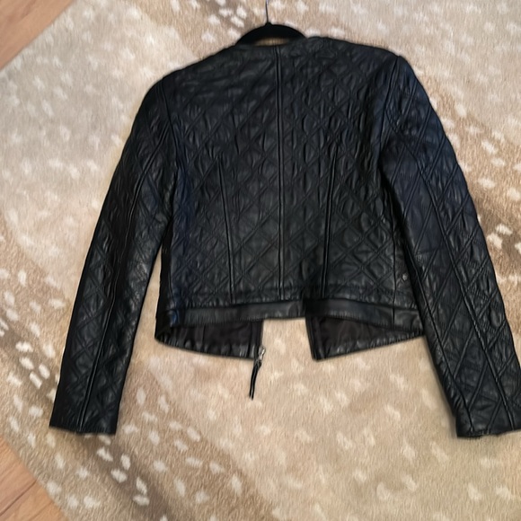 Zara leather jacket - Picture 3 of 5